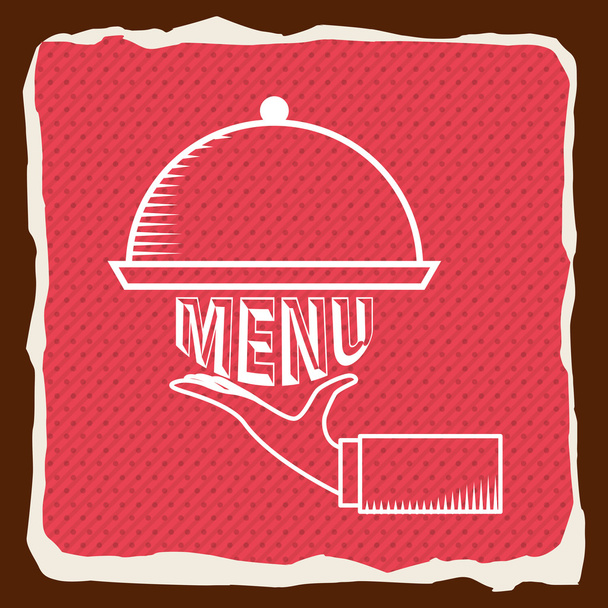 Restaurant menu template - Vektor, kép