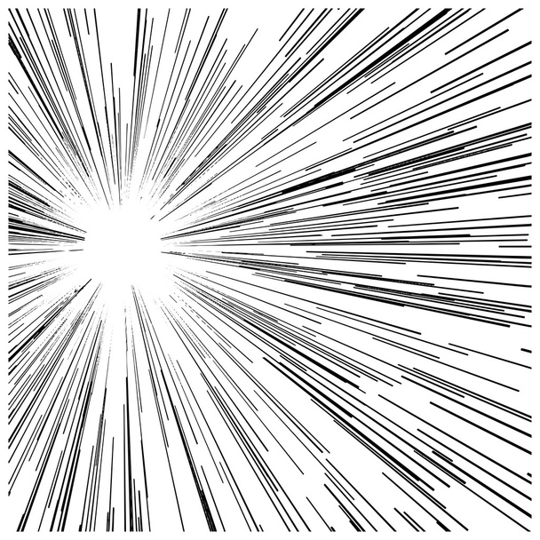 illustrazione vettore astratto velocità movimento linee nere, con circo
 - Vettoriali, immagini
