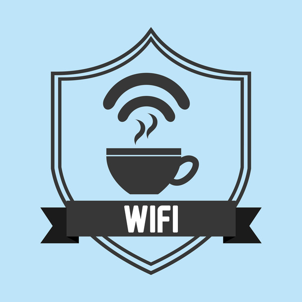 wifi connection  - Vector, Image