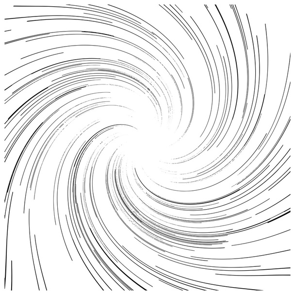 illustration vector abstract speed motion black illusionary spir - Vector, Image