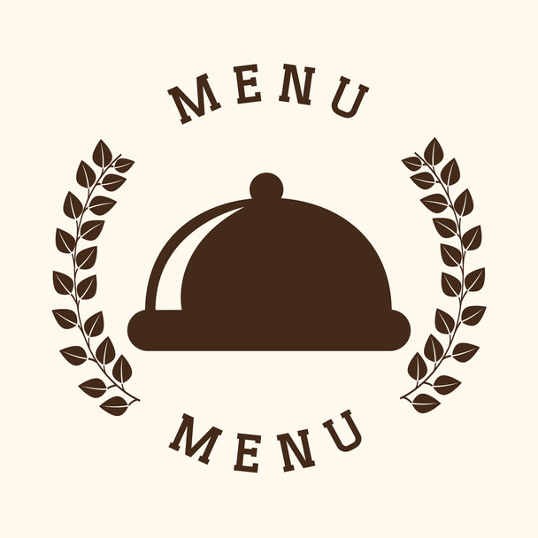 menu restaurant  - Vector, afbeelding