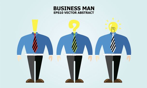 Hombre de negocios idea
  - Vector, Imagen