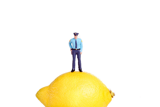 gele citroen - Foto, afbeelding