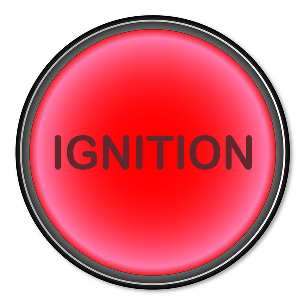 botão de ignição
 - Vetor, Imagem