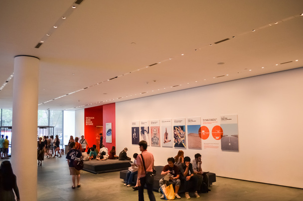 NEW YORK, USA - CIRCA JUNE 2011: hall in MoMA Museum of Modern Art in New York circa June 2011. - 写真・画像