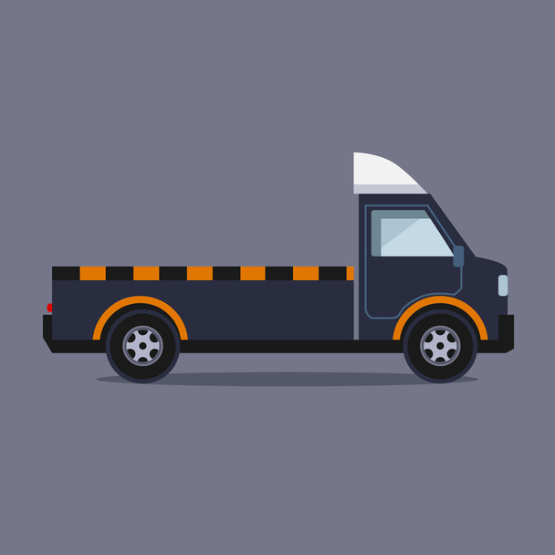 Truck for transportation faulty - Vector, Image