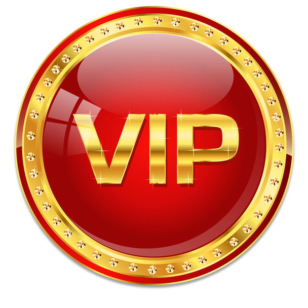 Vip icon - Διάνυσμα, εικόνα