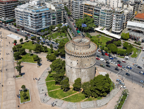 Вид з вежі Whiite, Салоніки, Греція     - Фото, зображення