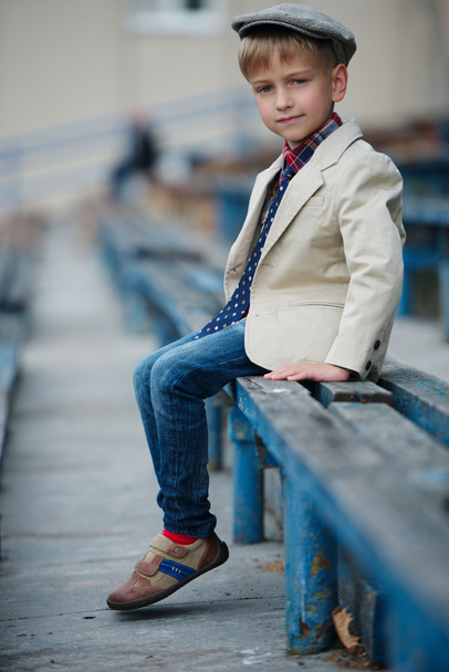 cute little boy posing portrait - Foto, imagen