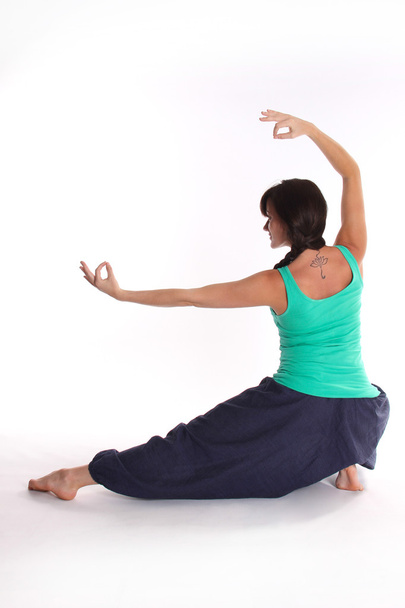 Yoga-warrior  - Zdjęcie, obraz