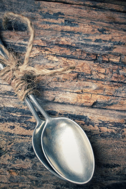 Vintage spoons - Фото, зображення