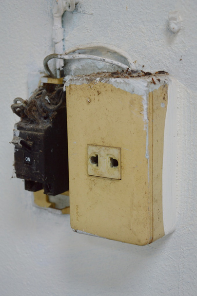 switch and plug in - Φωτογραφία, εικόνα