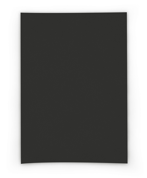 zwarte bladzijde - Foto, afbeelding