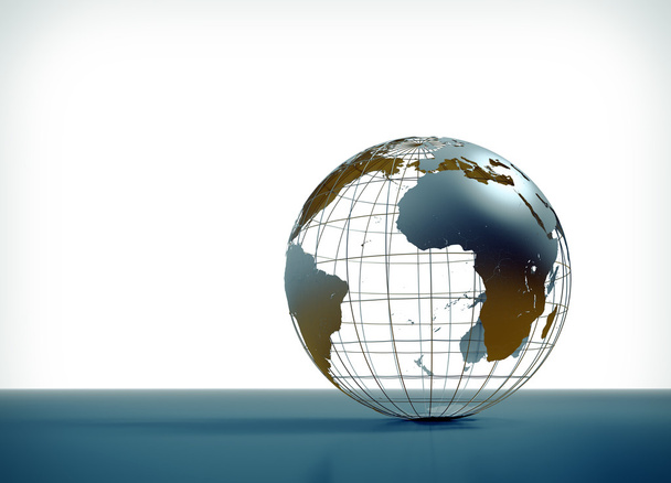Illustration 3D globe
 - Photo, image