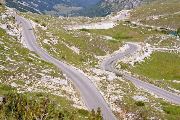 smalle bergen route. landschap - montenegro. - Foto, afbeelding