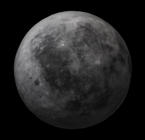 Темная сторона Луны - изображение высокого разрешения
 - Фото, изображение