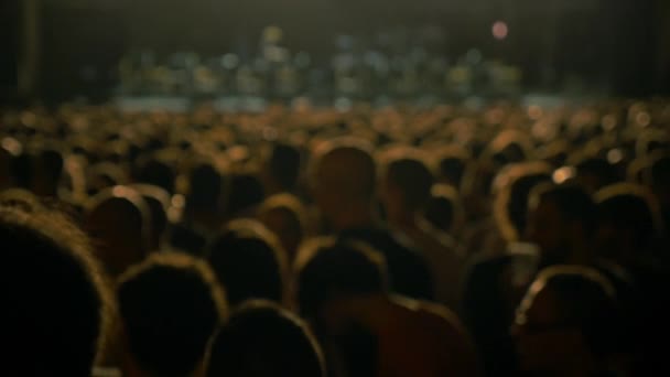 Publikum bei einem Konzert - Filmmaterial, Video