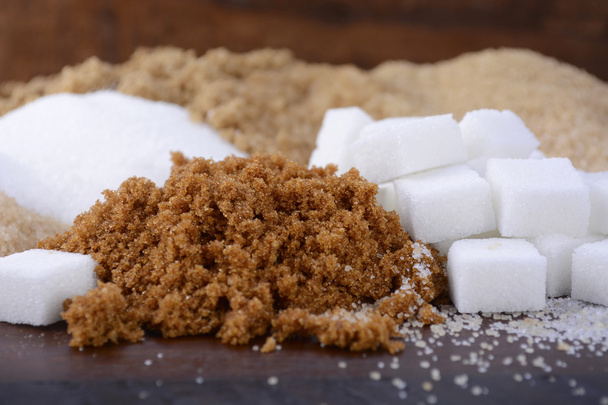 diferentes tipos de azúcar
 - Foto, Imagen