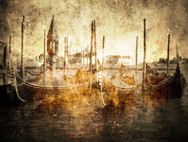 Венеціанські гондоли
 - Фото, зображення