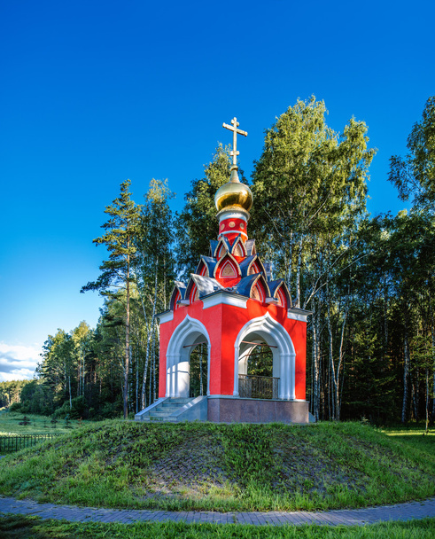 Kapelle an der Quelle des Moskauer Flusses - Foto, Bild