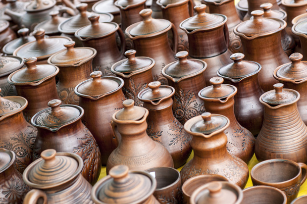 pottery, earthenware, clayware, crockery, stoneware - Photo, Image