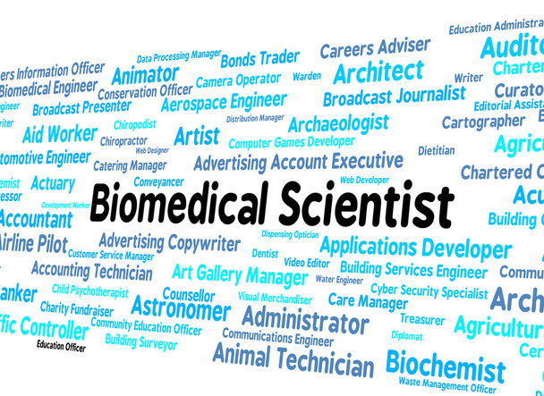 Científico Biomédico Significa Ciencia Empleo y Palabras
 - Foto, imagen