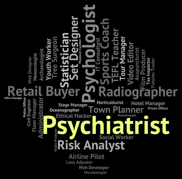 Psykiatrin työ tarkoittaa persoonallisuushäiriötä ja palkkaamista
 - Valokuva, kuva