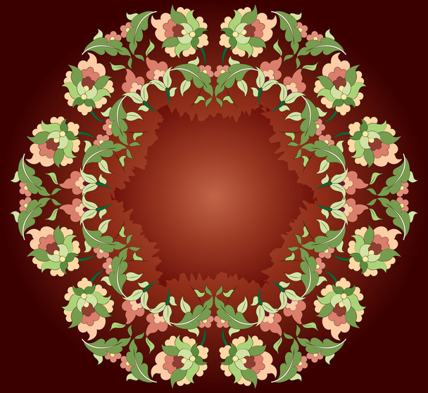 seventeen series designed from the ottoman pattern - Vector, afbeelding