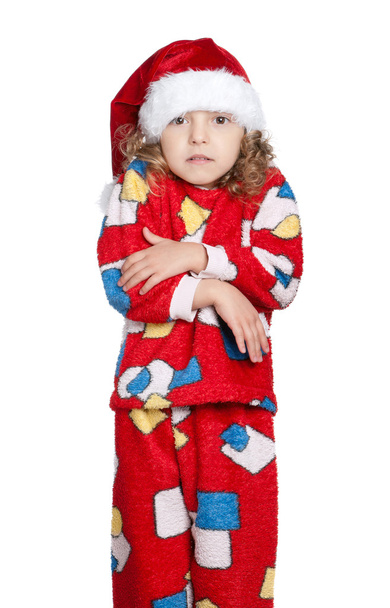 Little girl in pajamas - Photo, Image