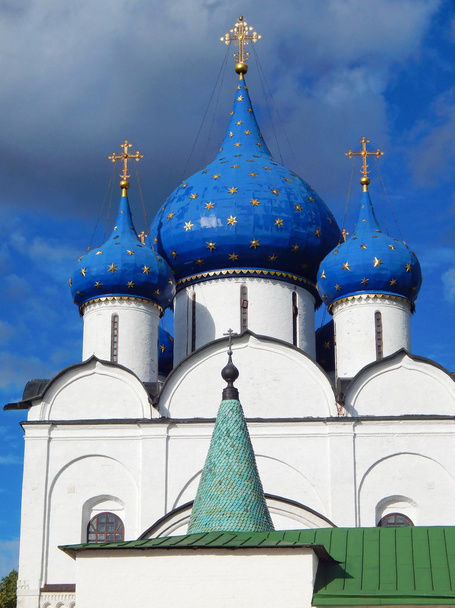 The Virgin Nativity Cathedral in the  town of Suzdal in Russia. - Valokuva, kuva