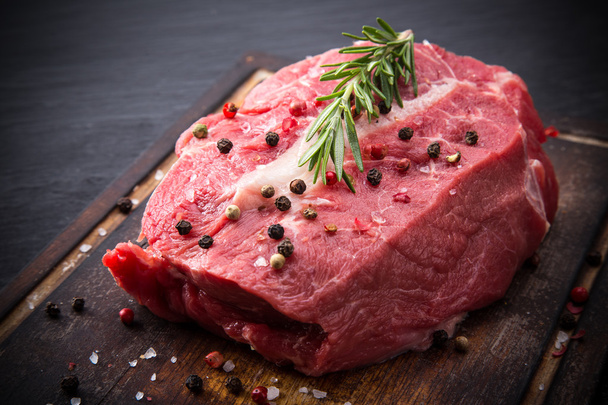 Raw beef steaks. - Photo, Image