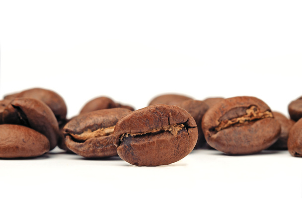 Gros plan sur les grains de café
 - Photo, image