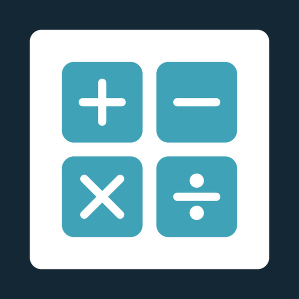 Calculator icon - Vector, Imagen