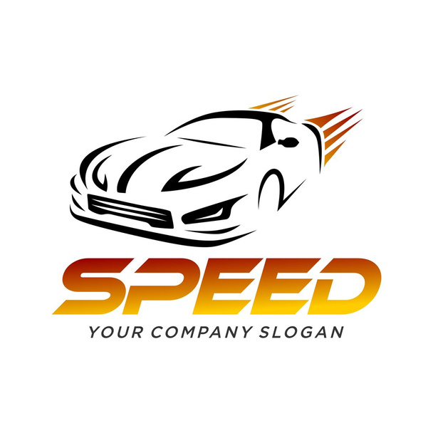 Шаблон логотипа автомобиля
 - Вектор,изображение