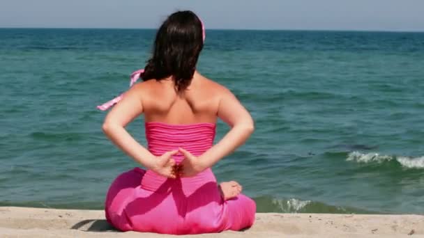 Yoga exercises for the mind and body - Footage, Video