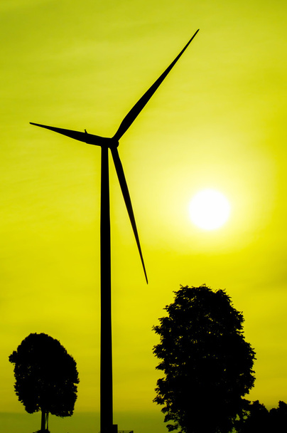 Windkraftanlage - Foto, Bild
