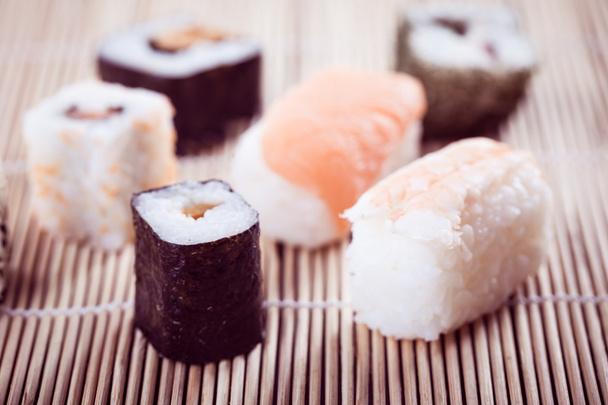 Vintage sushi - Фото, изображение