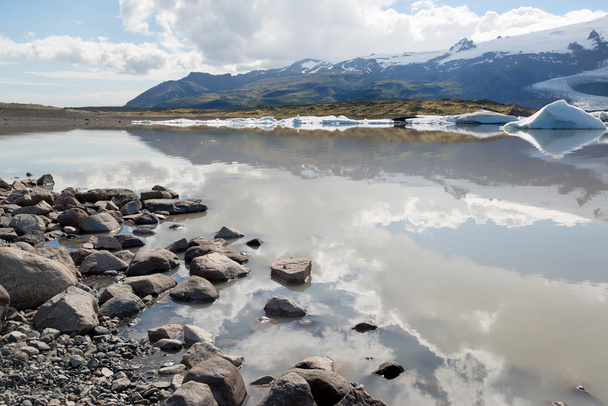 Lagune de Fjallsarlon en Islande
 - Photo, image