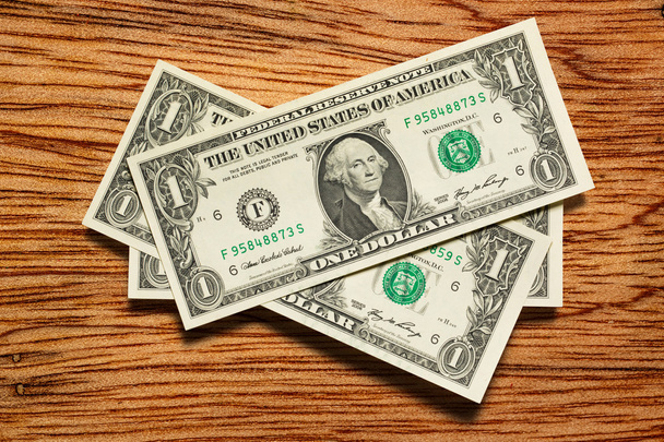 Δολάριο τραπεζογραμματίων σε κοντινό πλάνο - Φωτογραφία, εικόνα