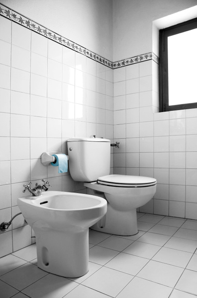 Белый туалет
 - Фото, изображение