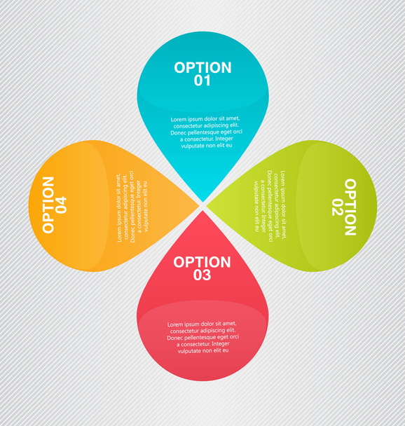 Infographics template for business, education, web design, banners, brochures, flyers. - Vetor, Imagem