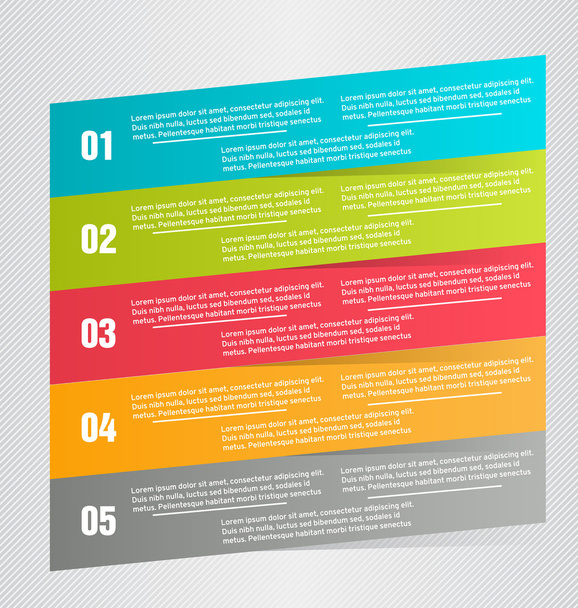 Infographics template for business, education, web design, banners, brochures, flyers. - Вектор, зображення