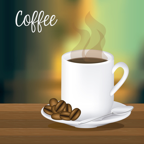 kávé design  - Vektor, kép