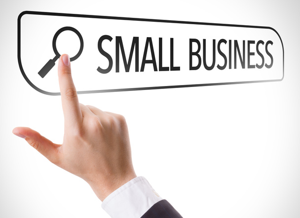 Small Business written on virtual screen - Photo, Image