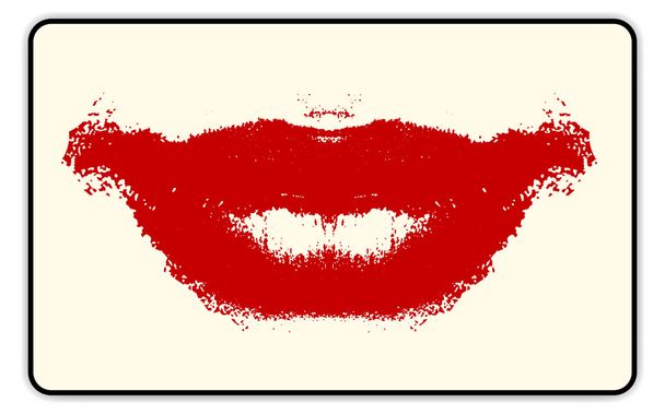 Badge de baiser
 - Vecteur, image