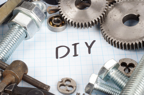 "Do it yourself" - repair parts - Foto, Imagem