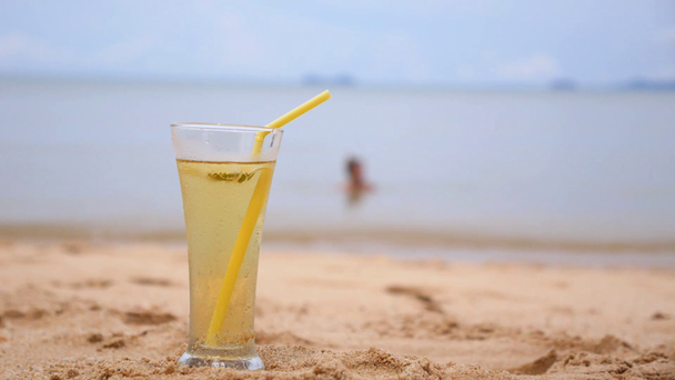 Relajarse de vacaciones en Tropical Beach
 - Metraje, vídeo