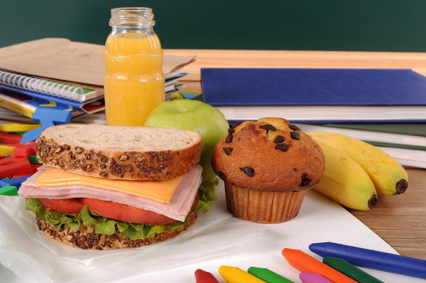 iskolai ebéd - Fotó, kép