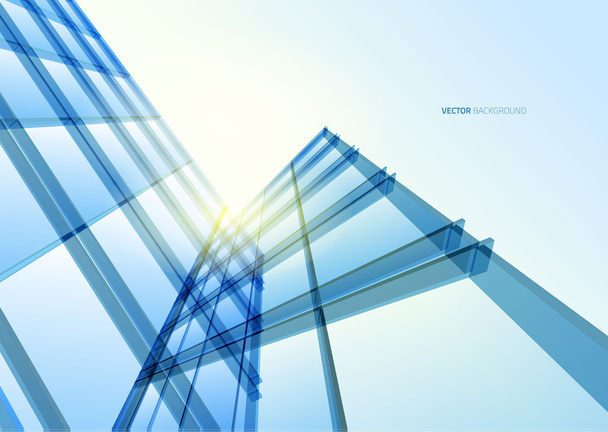 Abstract building from the lines. - Vector, Image