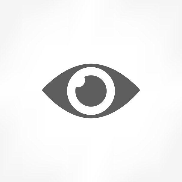 Иконка глаза
 - Вектор,изображение